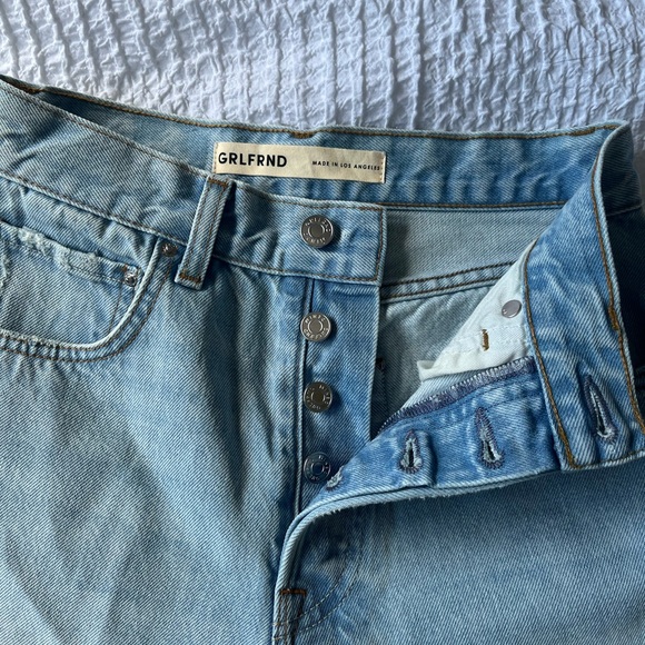 Revolve Grlfrnd Jules Denim Shorts - Picture 5 of 7